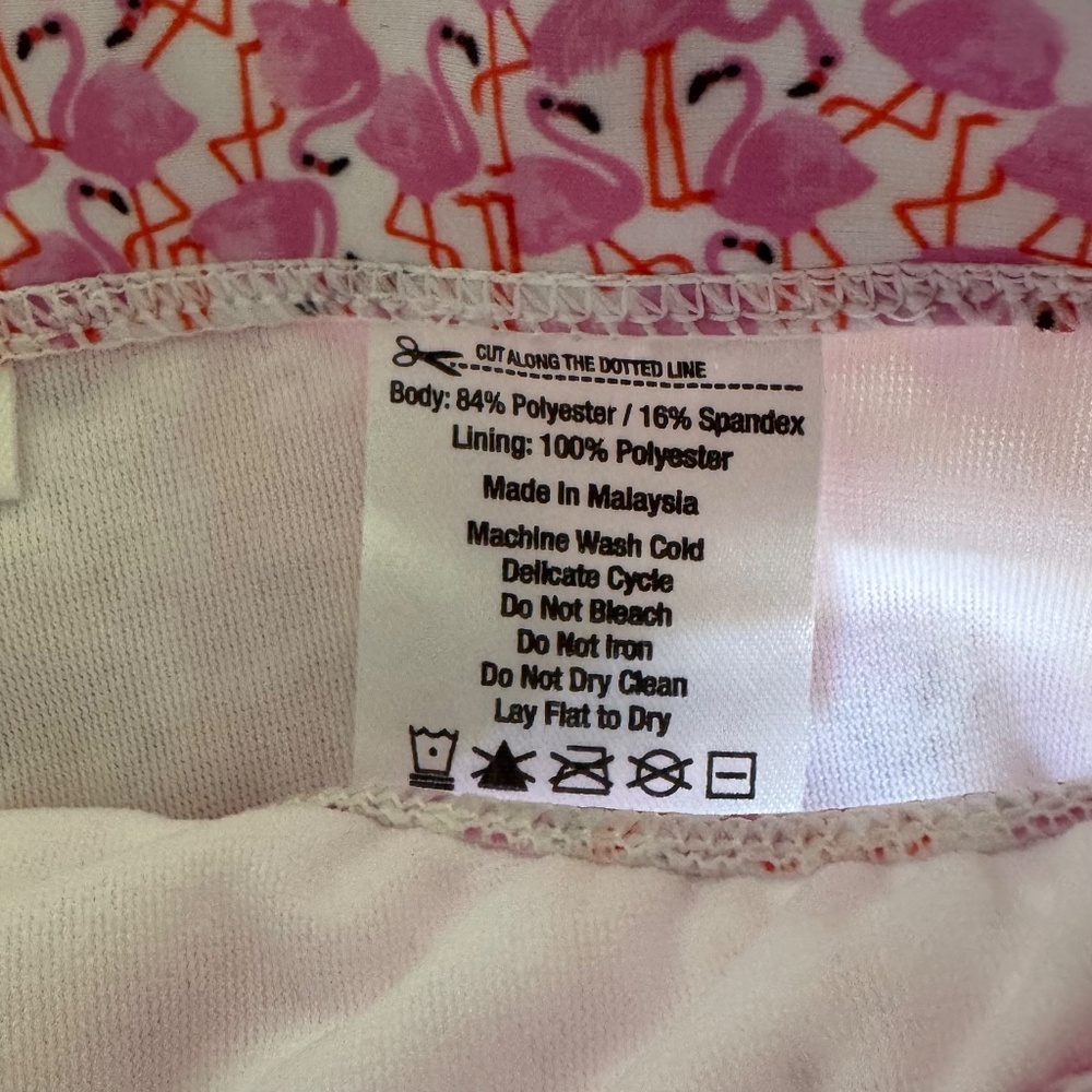 🦩 2xist Pink Flamingos Swim Brief - NWT - Small 🦩 - Picture 3 of 4